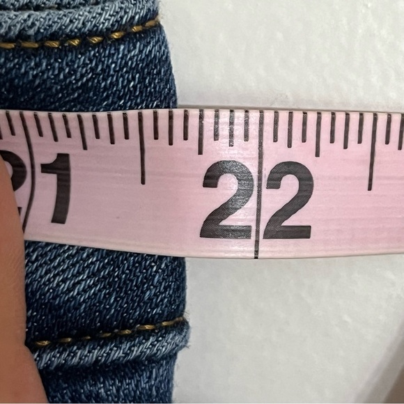 Talbots High Waist Straight Leg Women's size 22W  Dark Wash Blue Denim Jeans - Picture 3 of 14